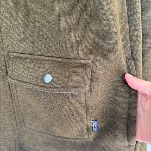 Patagonia green Men's Better Sweater Jacket - Picture 7 of 7